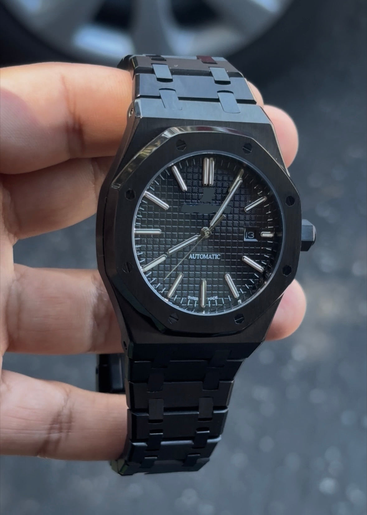 Black Ceramic Sports Watch