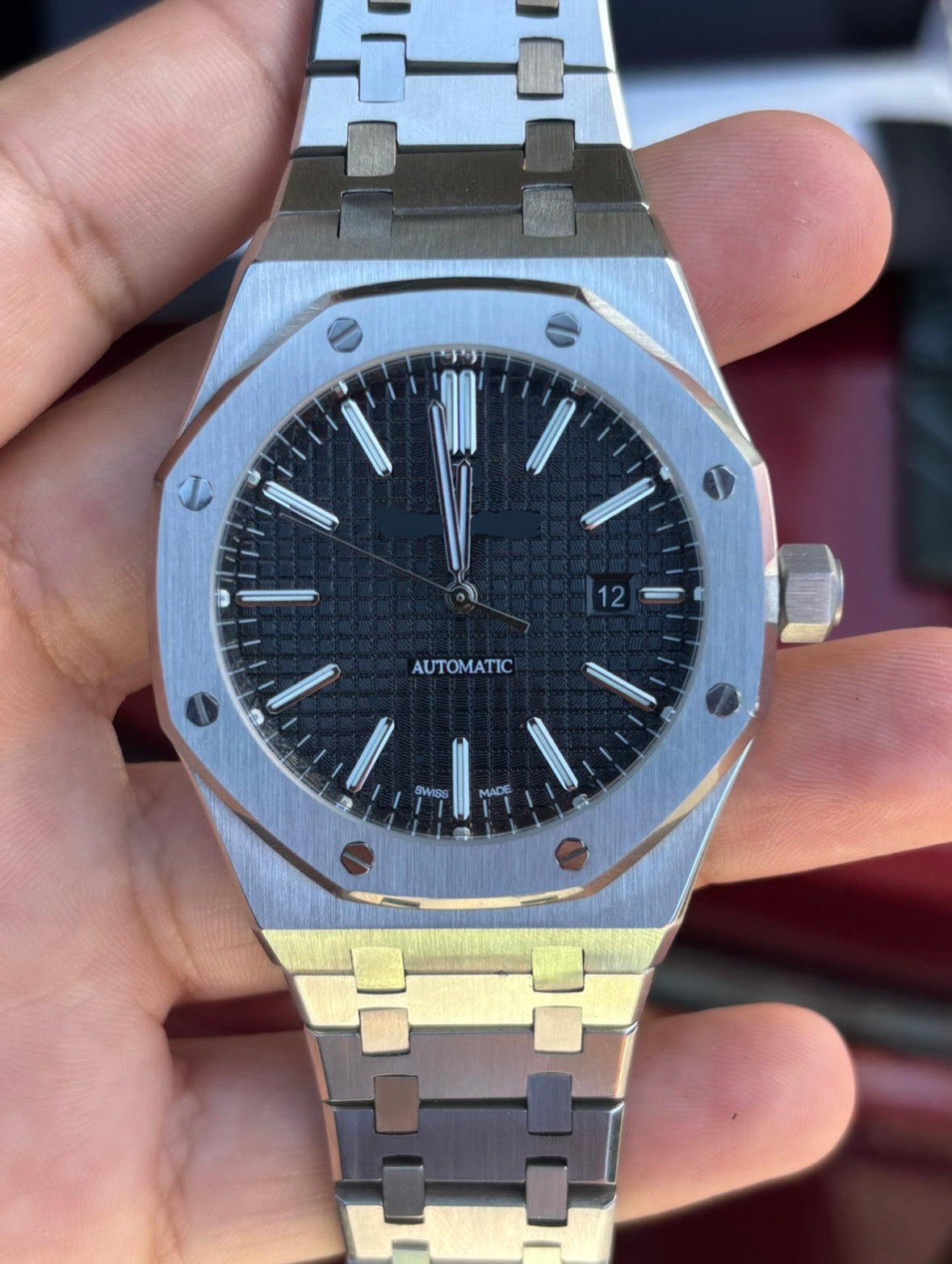 Men's Octagonal Watch