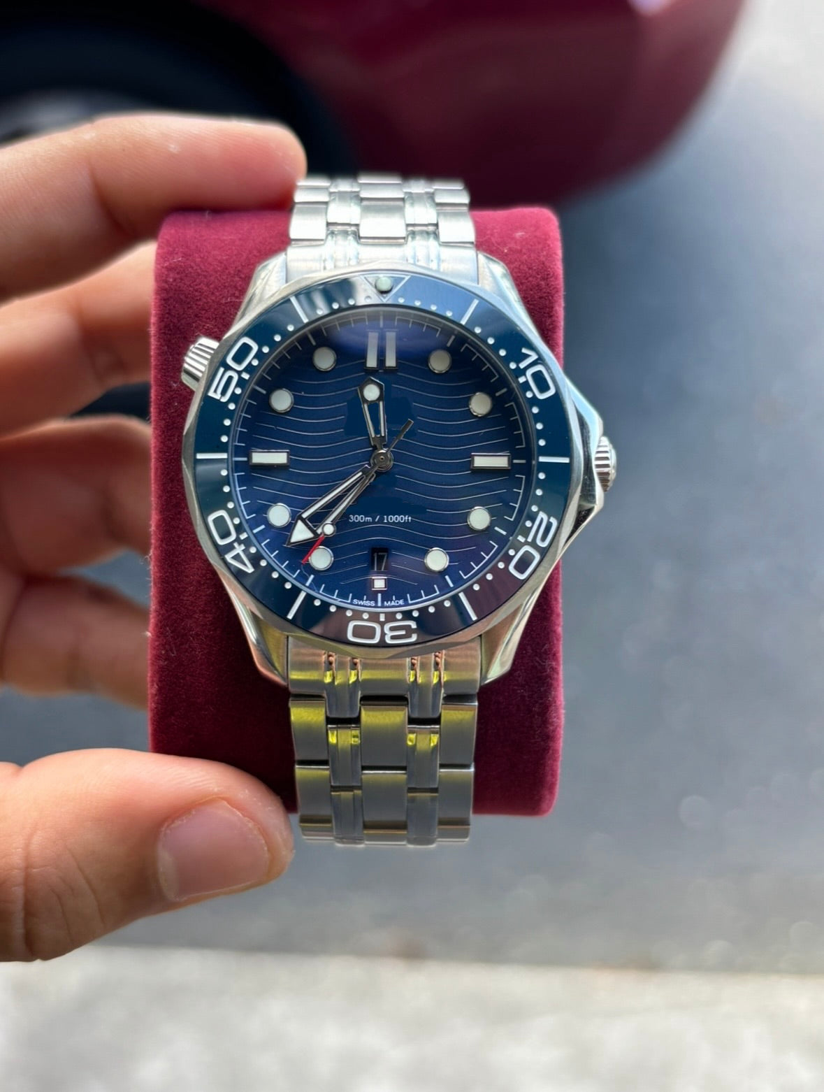 Men's Blue Dive Watch