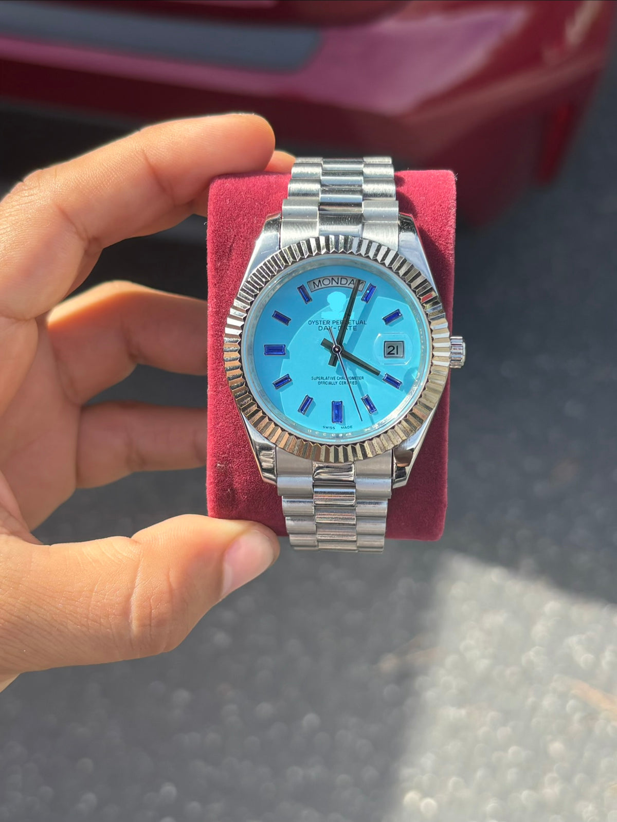 Tiffany blue Daydate